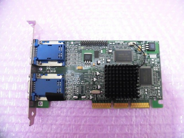 MATROX Millennium G450 DualHead 16MB DDR AGP 中古正常品拍卖