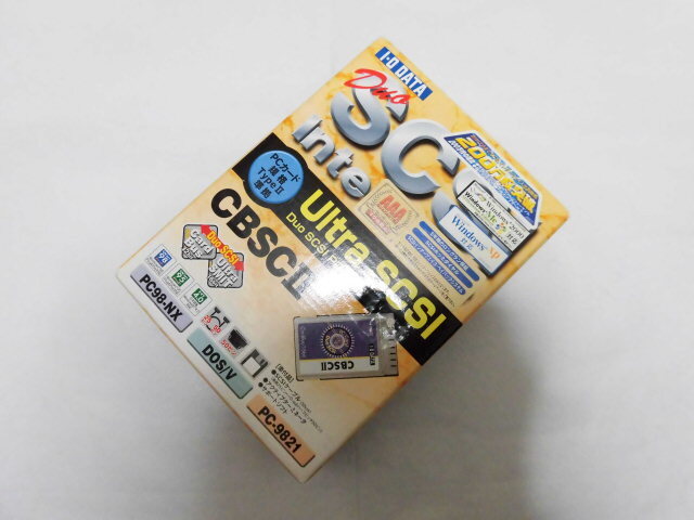 I-O DATA CBSC2 PCカードUltra SCSIアダプタ BOX拍卖