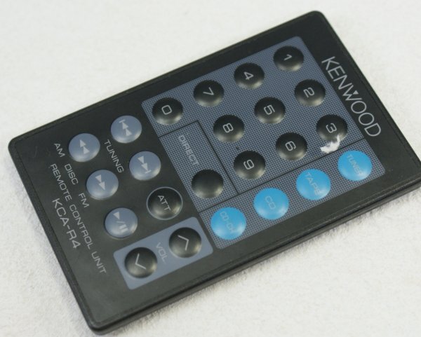 KENWOOD ワイヤレスリモートコントロールユニット KCA-R4 動作OK 拍卖