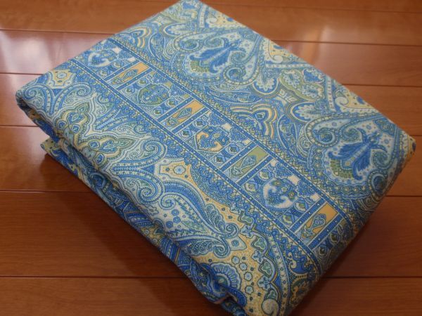 お買い得♪西川★あったか掛布団カバー♪ダブルロングサイズ☆190×210㎝ ブルー系★残り僅か拍卖