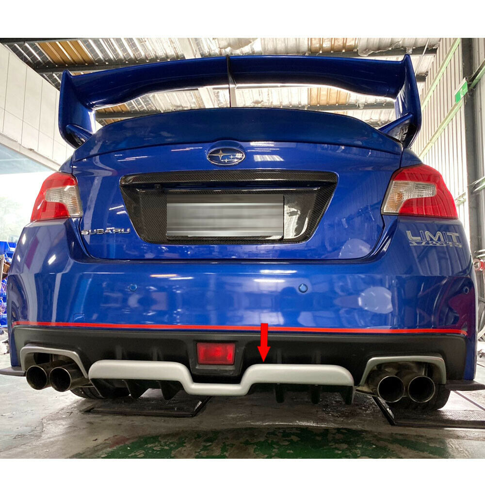 *即発送* 2015-2021 スバル WRX STI S4 VA系 セダン エアロ 未塗装の素地 リアバンパー ディフューザー スポイラー HT TYPE ABSの材質拍卖
