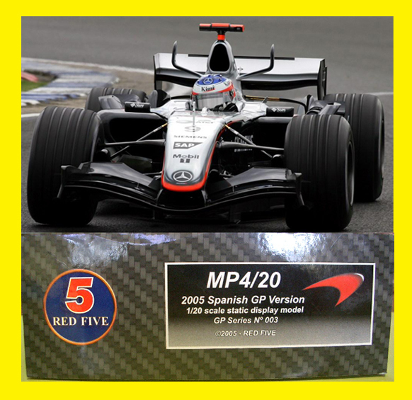 ■1/20 RED FIVE マクラーレン MP4/20 (Spanish GP) メタル製フルディテールキット拍卖