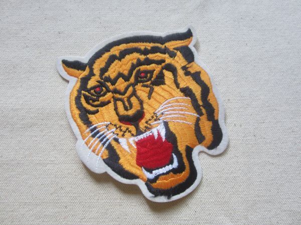 虎 トラ ワッペン/ビンテージ ミリタリー ベトナム パッチ 企業 USA 古着 アメリカ アメカジ カスタム キャップ ワークシャツ B01拍卖