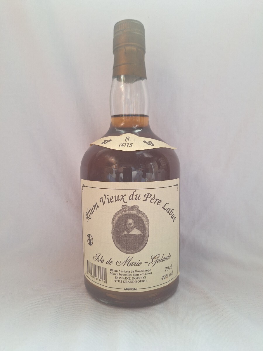 ぺールラバ 8年 pere Labat 旧ボトル Rhum ラム酒 未開封 マリーガラント島拍卖