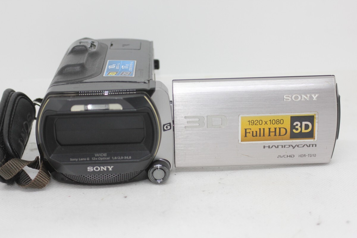SONY フルハイビジョン3D ハンディカム TD10 #0093-1310拍卖