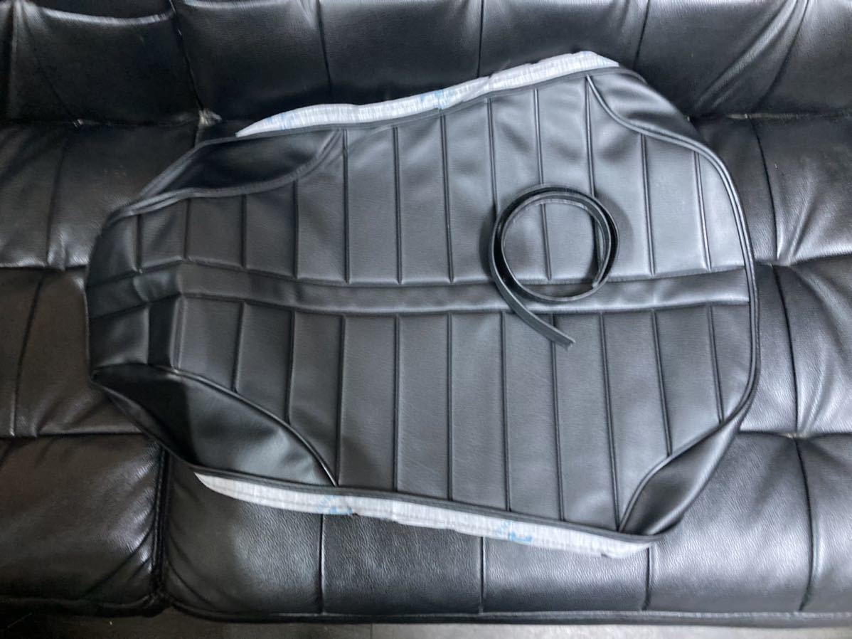 【S-15】バンバン 90 RV90 後期型 シート 表皮 シートカバー 純正 タイプ リプロ ベルト付き スズキ バンバン 125 RV125 VANVAN拍卖