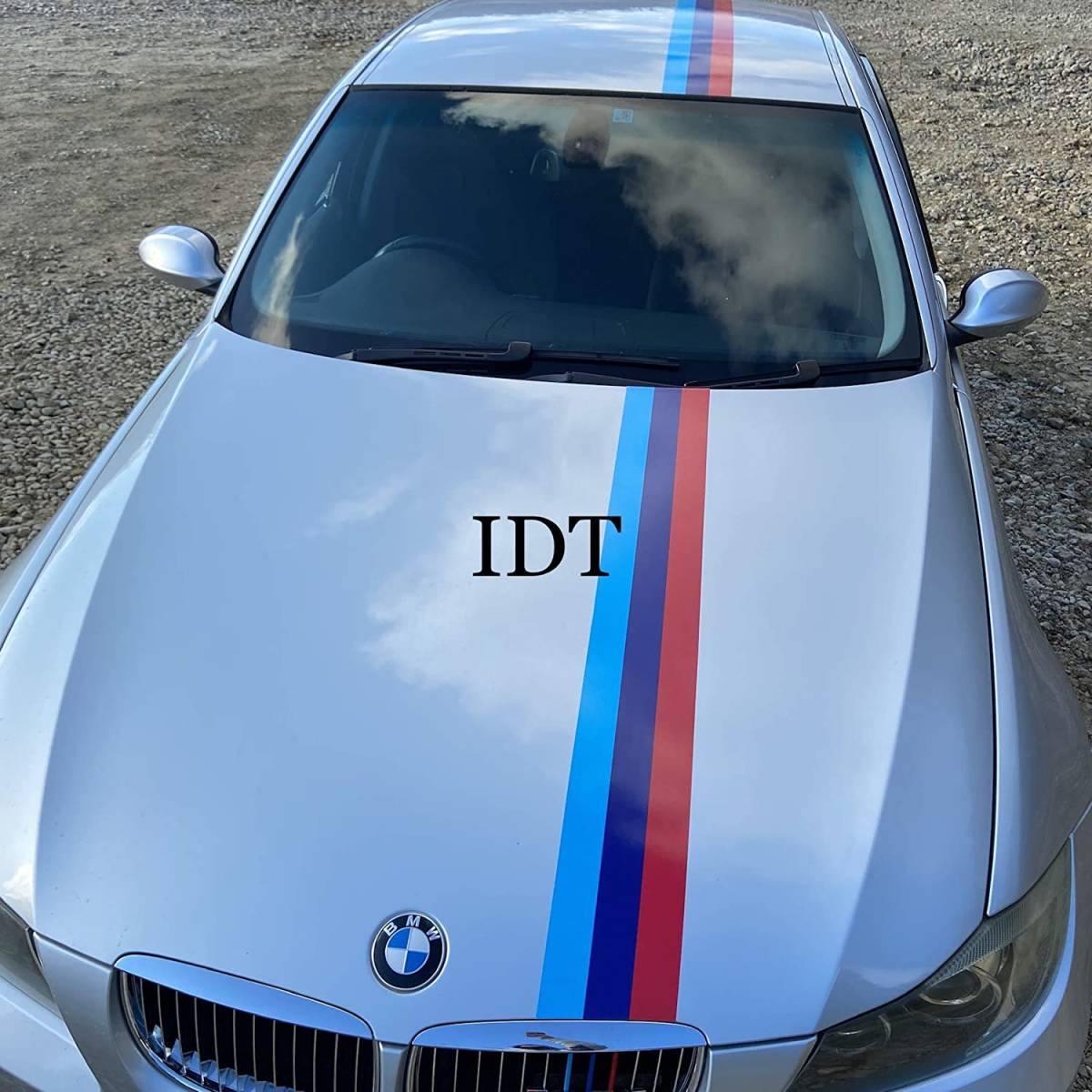 BMW Mカラー ステッカー 3m デカール M sports PERFORMANCE TOWN インディビデュアル パワー テック E90 E91 F ラッピング フィルム拍卖