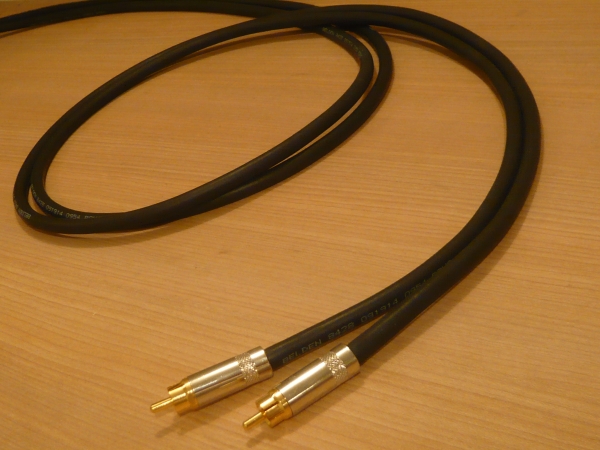 ★ 即決 ペア RCAケーブル 1.5m MOGAMI NEGLEX 2549 NEUTRIK (L.R識別処理可) ★拍卖