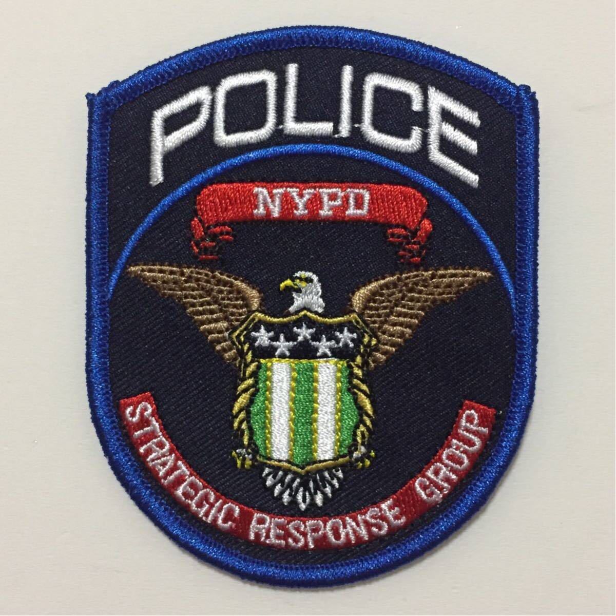 NYPD ニューヨーク市警 SRG ワッペン拍卖