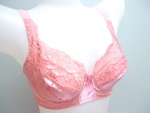 【KCM】bra3-A65★新品★recit ビーマインド 高級補正 ブラ A65 フェアリーピンク拍卖