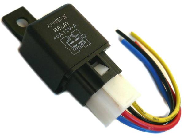 ■4極 リレー,4P,4ピンリレー,汎用/自動車 バイク,ミニリレー,LED 点滅,セキュリティー,キーレス,フォグランプ,ホーン 連動,LED点灯,電源拍卖