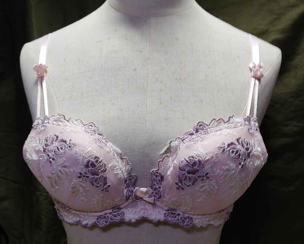 ★☆ ブラジャー ピンク花模様 C65 ☆★拍卖