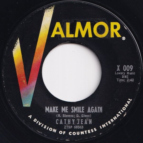 Cathy Jean Make Me Smile Again / Sugar Cake Valmor US X 009 208373 R&B R&R レコード 7インチ 45拍卖