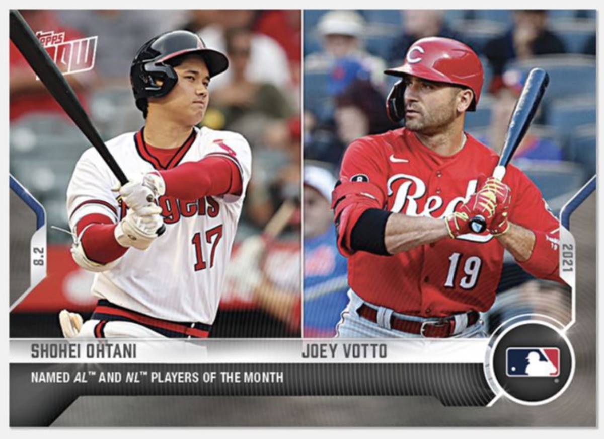 Topps Now MLB 2021.08.02 Card 604 Shohei Ohtani 大谷翔平拍卖