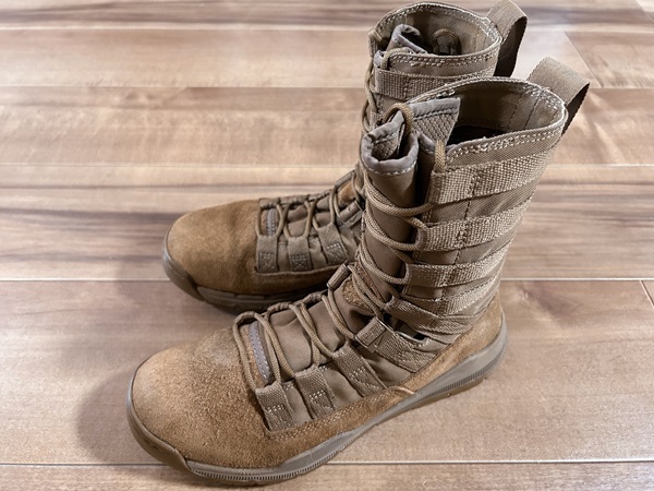 レア! NIKEナイキ SFB GEN 28” LEATHER スペシャルフィールドブーツ レザー コヨーテ 2018年製 24cm US6 ACG LABミリタリー タクティカル拍卖