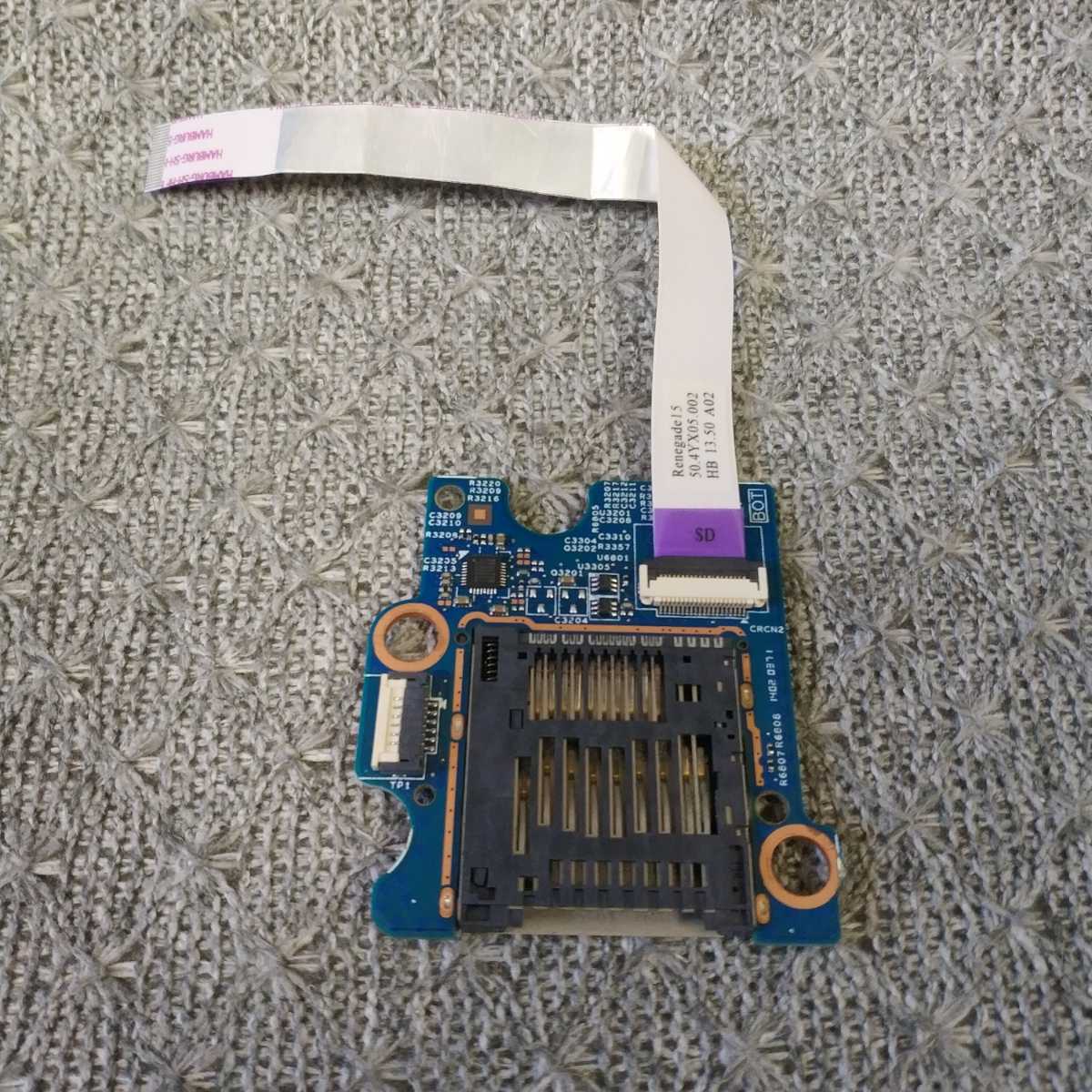 即日発送 送料185円~ Hp probook 450 G1 等用 カードリーダーボード 55.4YW02.001G 12790-1 ★動作確認済 A462拍卖