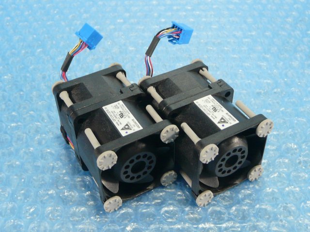 1GYJ // デル 0HR6C0 4cmファン 2個セット / GFC0412DS 12V 1.82A // Dell PowerEdge R320 取外// 在庫7拍卖