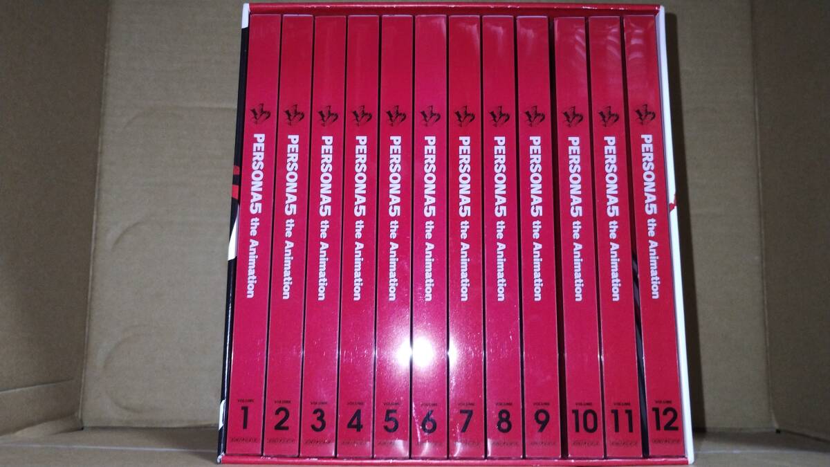 ♪送料無料 即決 ペルソナ5 DVD 全巻セット 収納BOX付♪拍卖