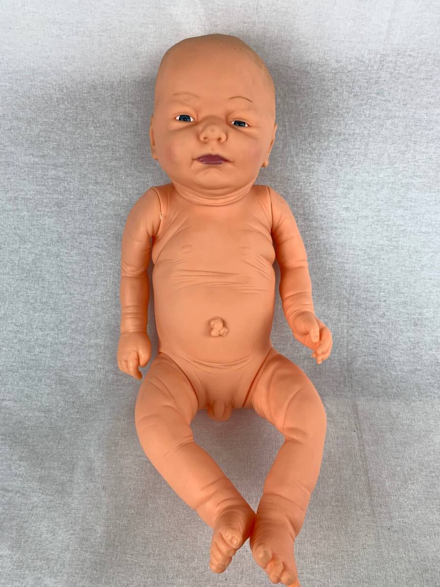新生児(赤ちゃん) ケアモデル 男児 模型(約 50㎝/ 690g)拍卖
