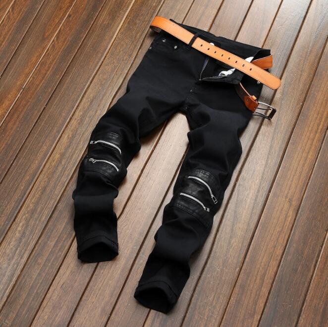 春夏新品 デニムパンツ メンズ ジーンズ スキニー ジーパン Gパン ビンテージ バイクパンツ 【W28~W40】サイズ選択拍卖