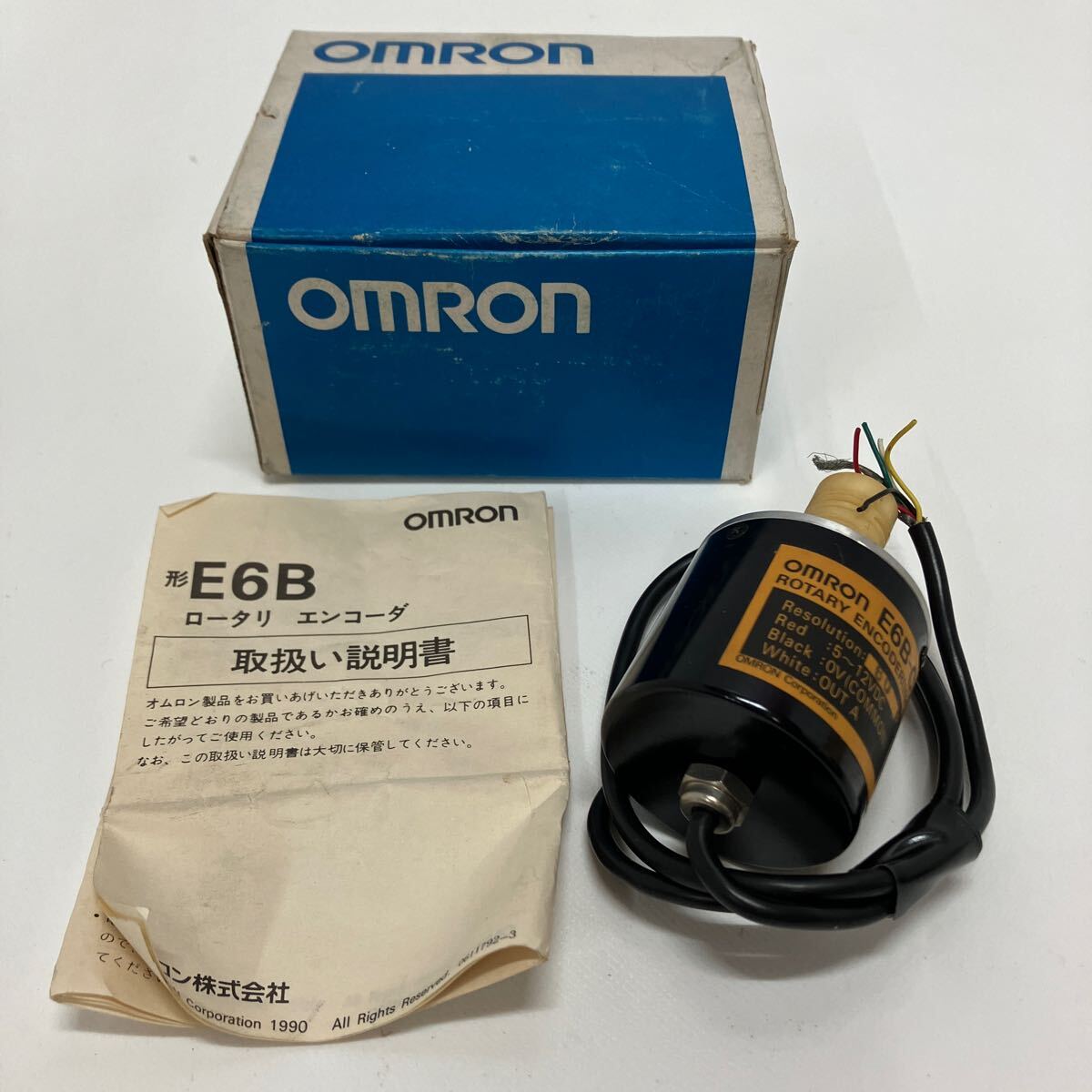 【管:HT】OMRON オムロン E6B E6B-CWZ3C ロータリエンコーダ B-929拍卖