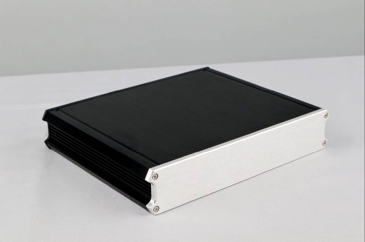 総アルミ製シャーシケース E234S デジタルアンプ ヘッドホンアンプ USB DAC アッテネーター 切替機 セレクター ハイレゾ DIY自作に拍卖
