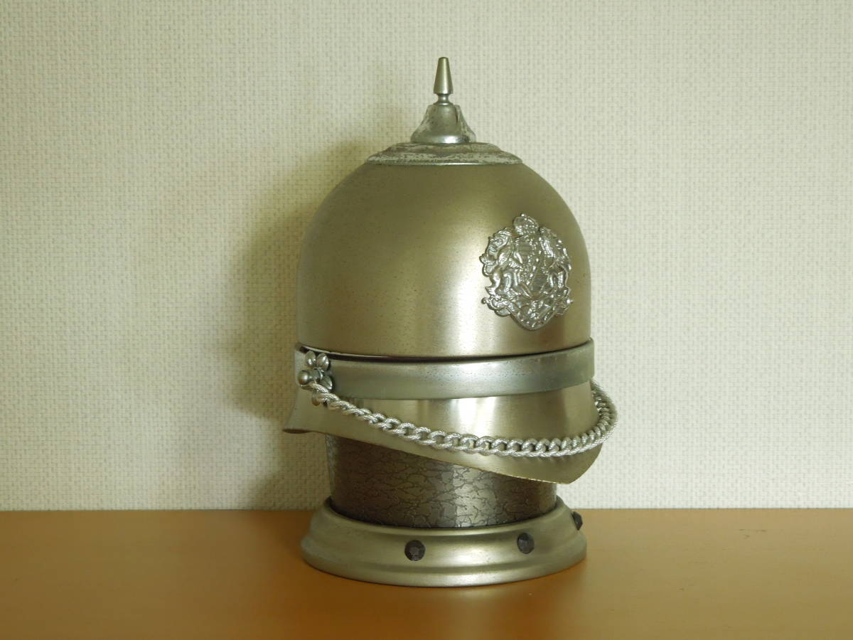 西洋 兜型 卓上ライター&タバコケース拍卖