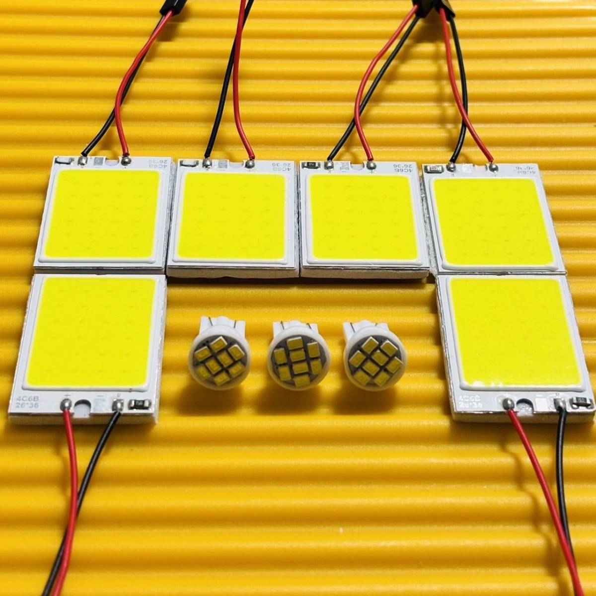 お得セット◇GSR/ACR50系 エスティマ 後期 T10 LED ルームランプ 9点セット ホワイト トヨタ 爆光拍卖