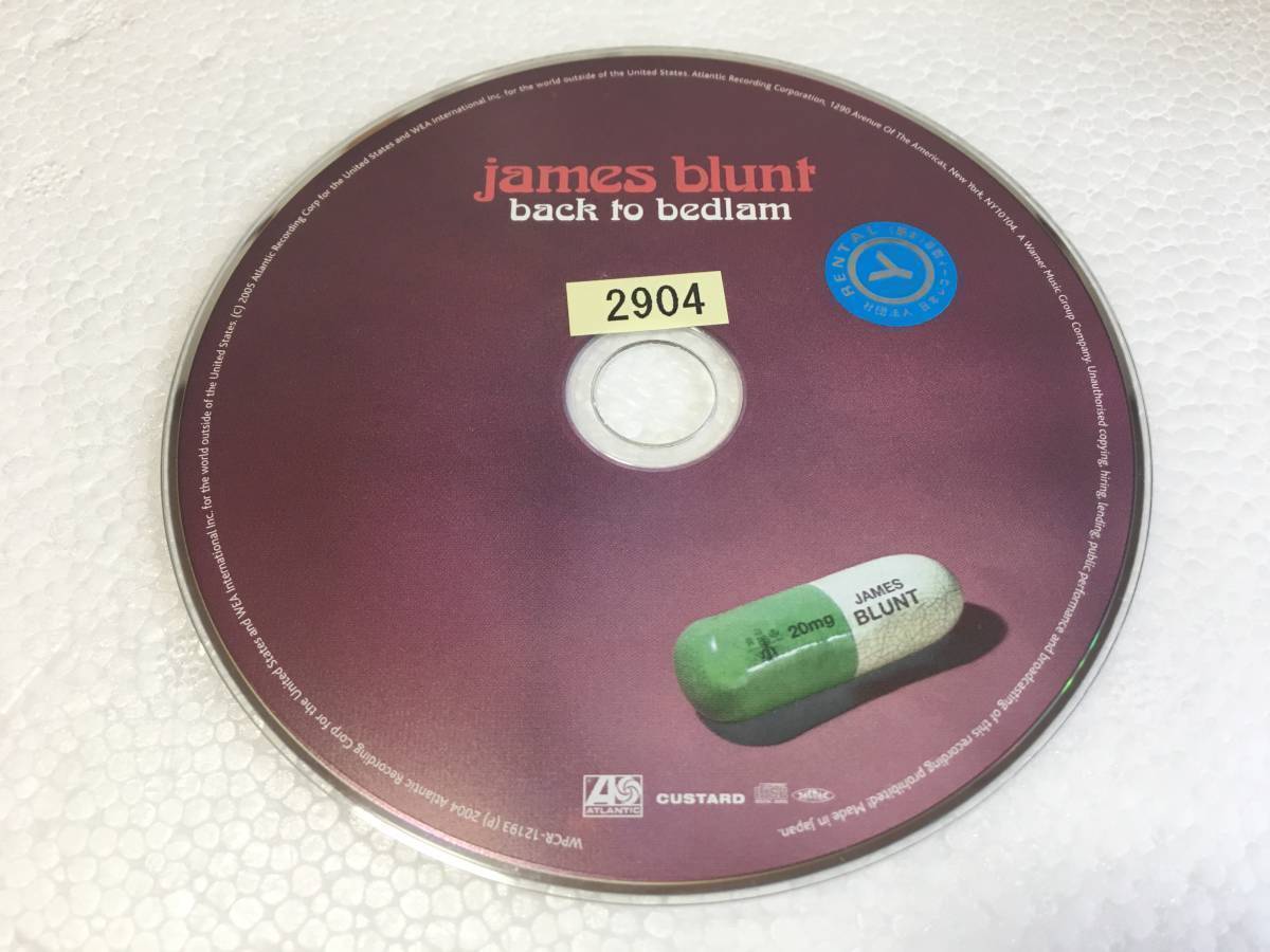 ●R4-225 レンタル落ち ジェイムス・ブラント / バック・トゥ・ベッドラム ■ CDのみ ■ James Blunt / Back To Bedlam 【同梱不可】拍卖