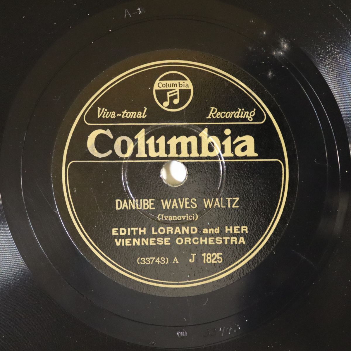 SA30/SP盤/エディス・ローランドとウィーン・オーケストラ/イヴァノヴィチ:ドナウ河の漣/J.シュトラウス:南国のバラ/J1825拍卖