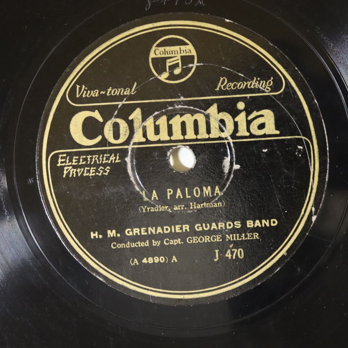 SA30/SP盤/英国近衛歩兵グレナディア連隊軍楽隊 /ハートマン:ラ・パロマ/Kottaun:Twist & Twirl - One Step/J470拍卖