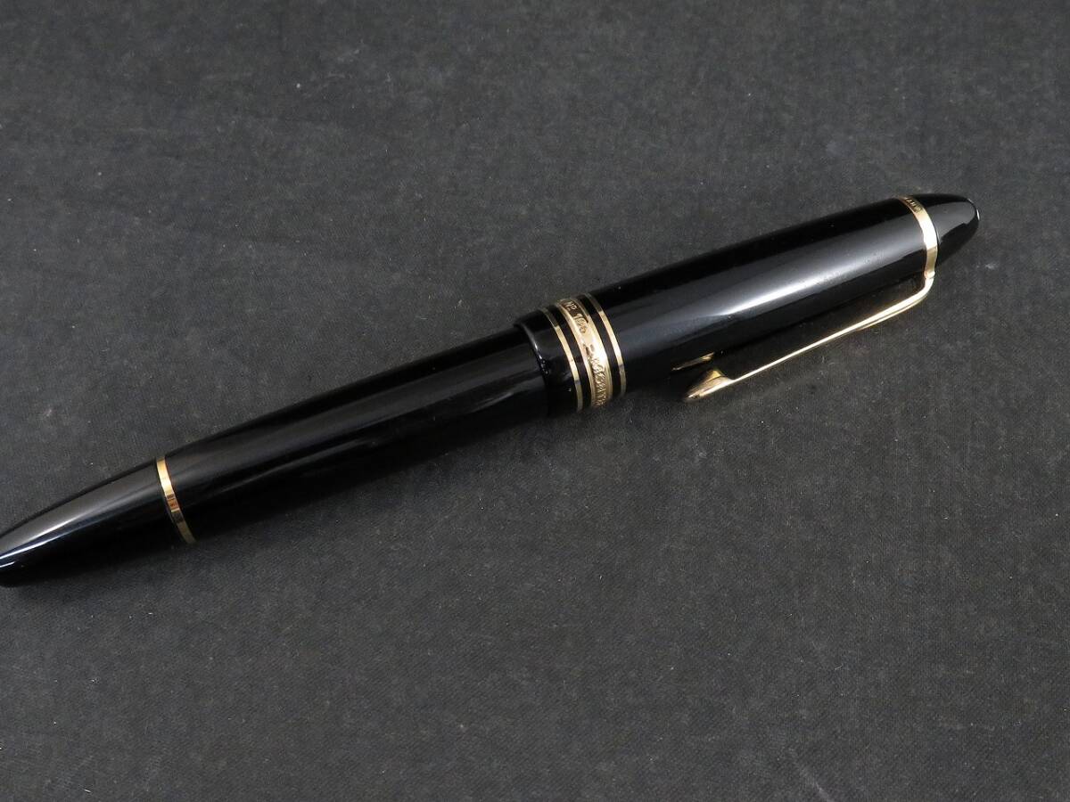 MONTBLANC モンブラン マイスターシュテック NO.146 4810 ペン先14C 585 万年筆 *1111-8拍卖