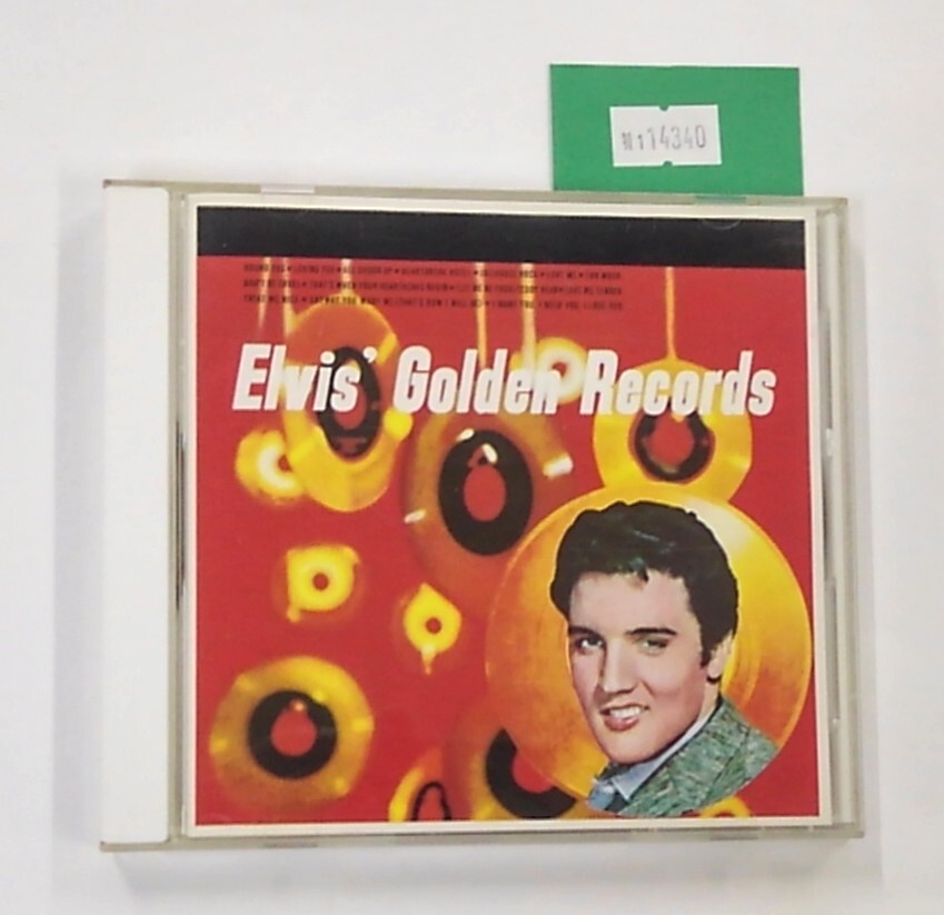 万1 14340 エルヴィス・プレスリー/エルヴィスのゴールデン・レコード第1集/Elvis' Golden Records:CD ※歌詞カードにシミあり拍卖