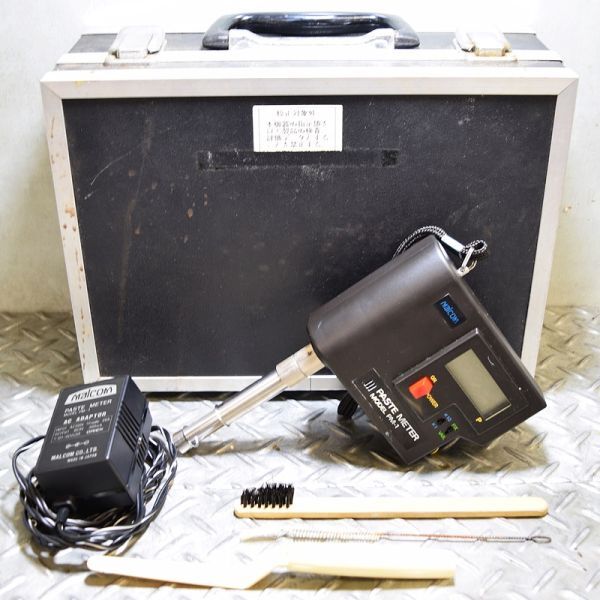 【新潟発】マルコム ペーストメーター PM-1 通電確認済み 粘度計 計測 判定 Malcom PASTE METER 電動 工具 中古拍卖
