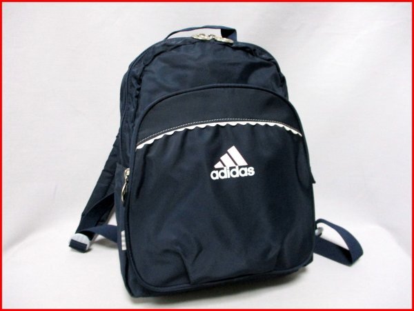 adidas/アディダス◇子供用リュックサック 女児 NV 背当てクッション付 H32cm拍卖