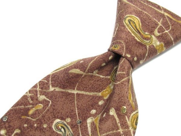 EMPORIO ARMANI(エンポリオ・アルマーニ) シルクネクタイ アート柄 イタリア製 840386C338R04拍卖