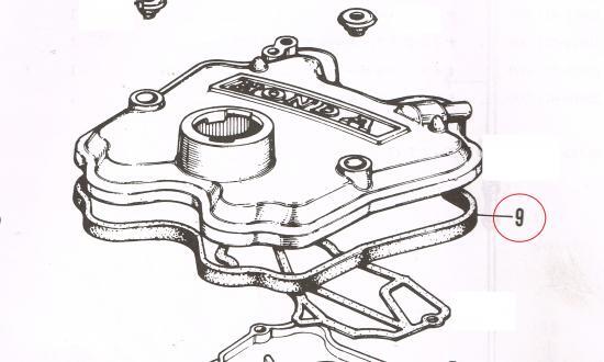 新品・リプロダクツ!ホンダライフ・EAエンジン、タペットカバーパッキン。拍卖