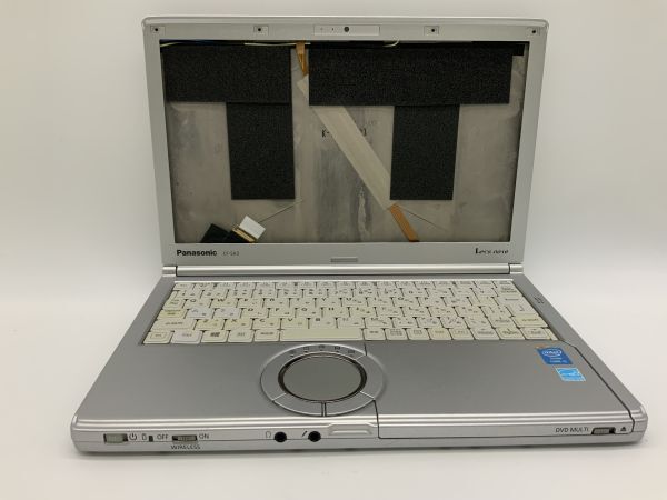 ■Panasonic Let’s note CF-SX3(液晶なし) ■CPU不明/メモリ不明/HDDなし/BIOSパス/パナソニックノートパソコン【J559】拍卖