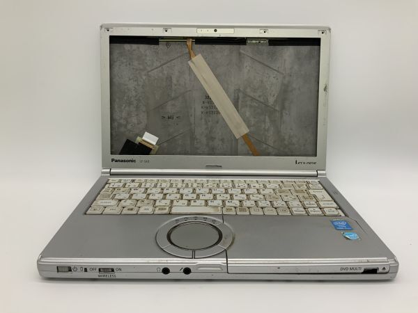 ■Panasonic Let’s note CF-SX3(液晶なし) ■CPU不明/メモリ不明/HDDなし/BIOSパス/パナソニックノートパソコン【J541】拍卖