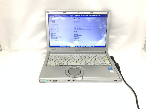 ■Panasonic Let’s note CF-SX3EDHCS ■Core i5-4300U@1.9Ghz/メモリ4GB/HDDなし/パナソニックノートパソコン【J607】拍卖