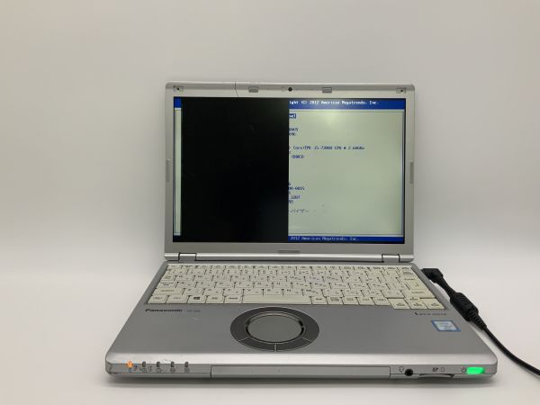 ■Panasonic Let’s note CF-SZ6RDAVS ■Core i5-7300U@2.6Ghz/メモリ4GB/HDDなし/ノートパソコン【J505】拍卖