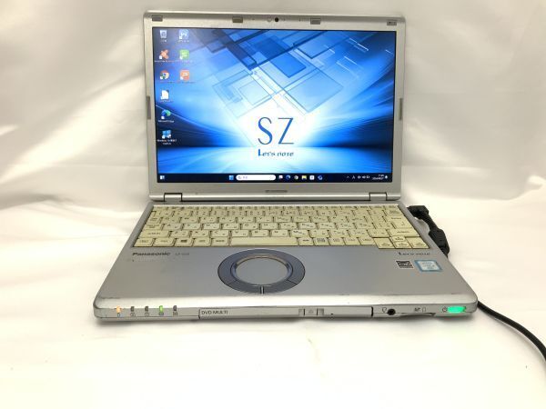 ■Panasonic Let’s note CF-SZ5PDCVS■Core i5-6300U@2.4Ghz/メモリ4GB/HDD500GB/Windows11pro64bit/WPS Office/ノートパソコン【J281】拍卖