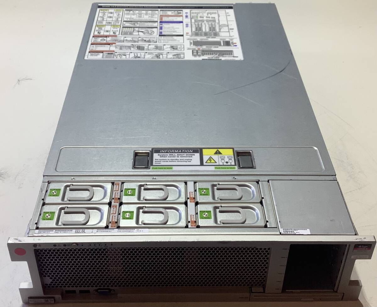 S61119309 Sun ORACLE SOLA3 T4-2 1点【通電OK、本体のみ】071008拍卖