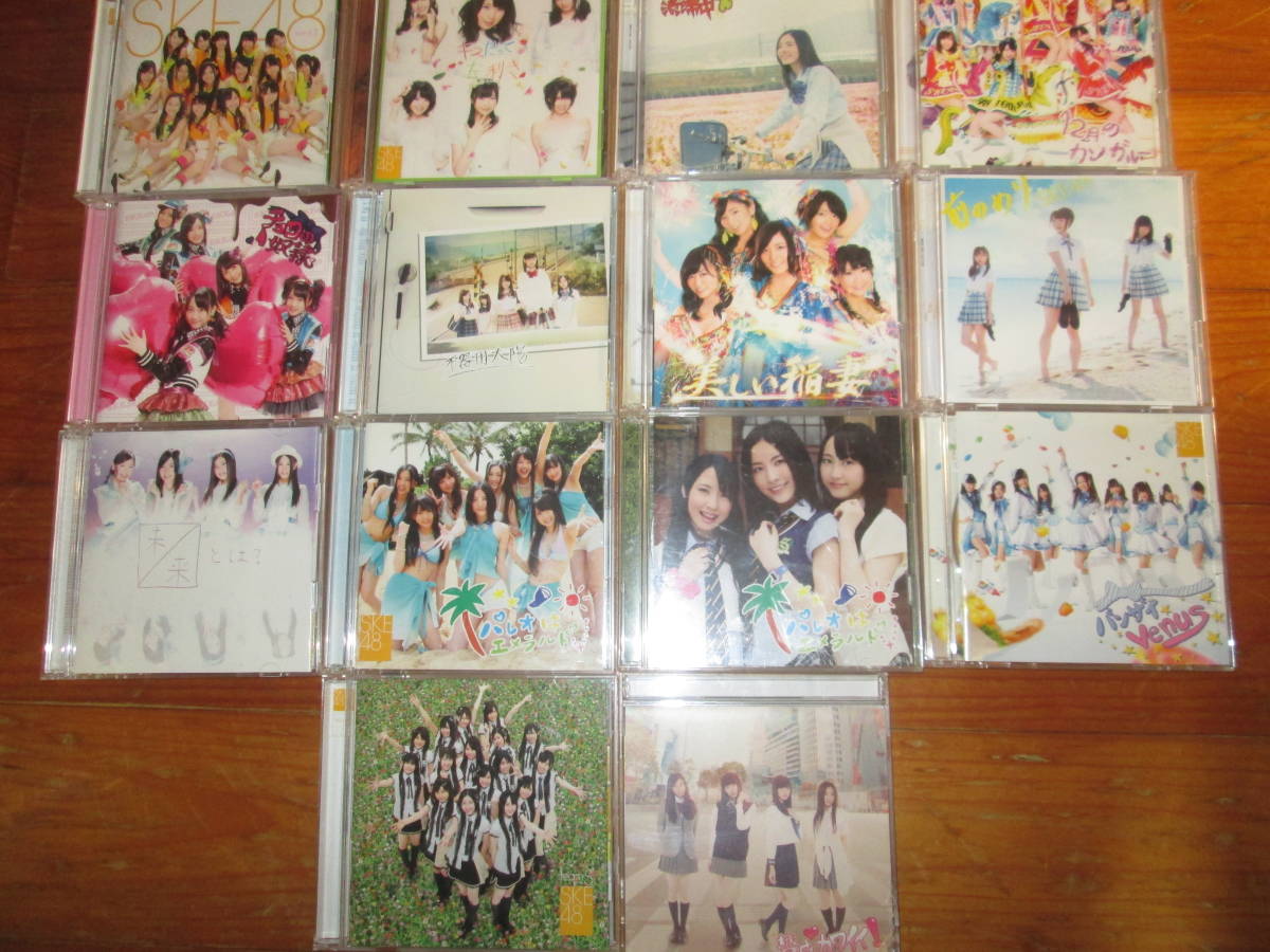 SKE48 / CD2枚 + DVD付き シングル12枚拍卖