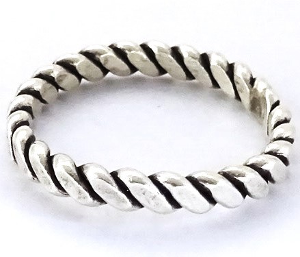 ◆カレンシルバー リング 約19号 高純度◆カレン族・karen silver 指輪【24tr30b】拍卖