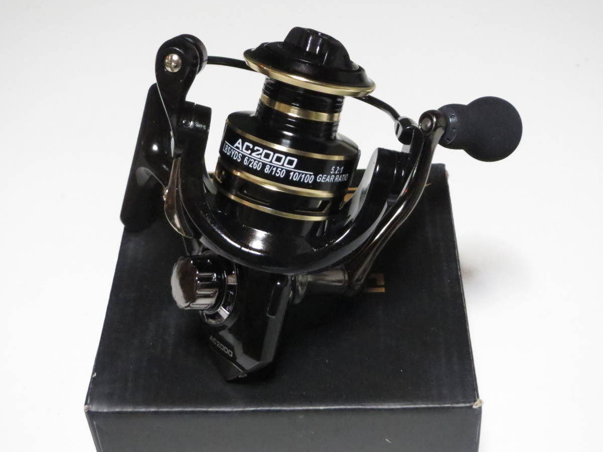 カスタム パワーハンドル★クオリティー抜群(5)メタルスプール2000番/格安/ヒラメ・根魚・PE・青物・シーバス・アジ・ジギング・管理釣り拍卖