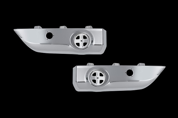 ■新品⇒日野17レンジャー メッキ ステップスカートロータイプ 左右セットRAN-14小拍卖