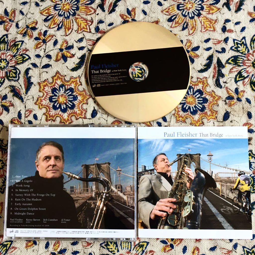 ポール・フライシャー/ケニー・バロン/テナー・サックス&ピアノ・トリオ/ワンホーン作品/ボブ・クランショウ/アル・フォスター/2008年拍卖