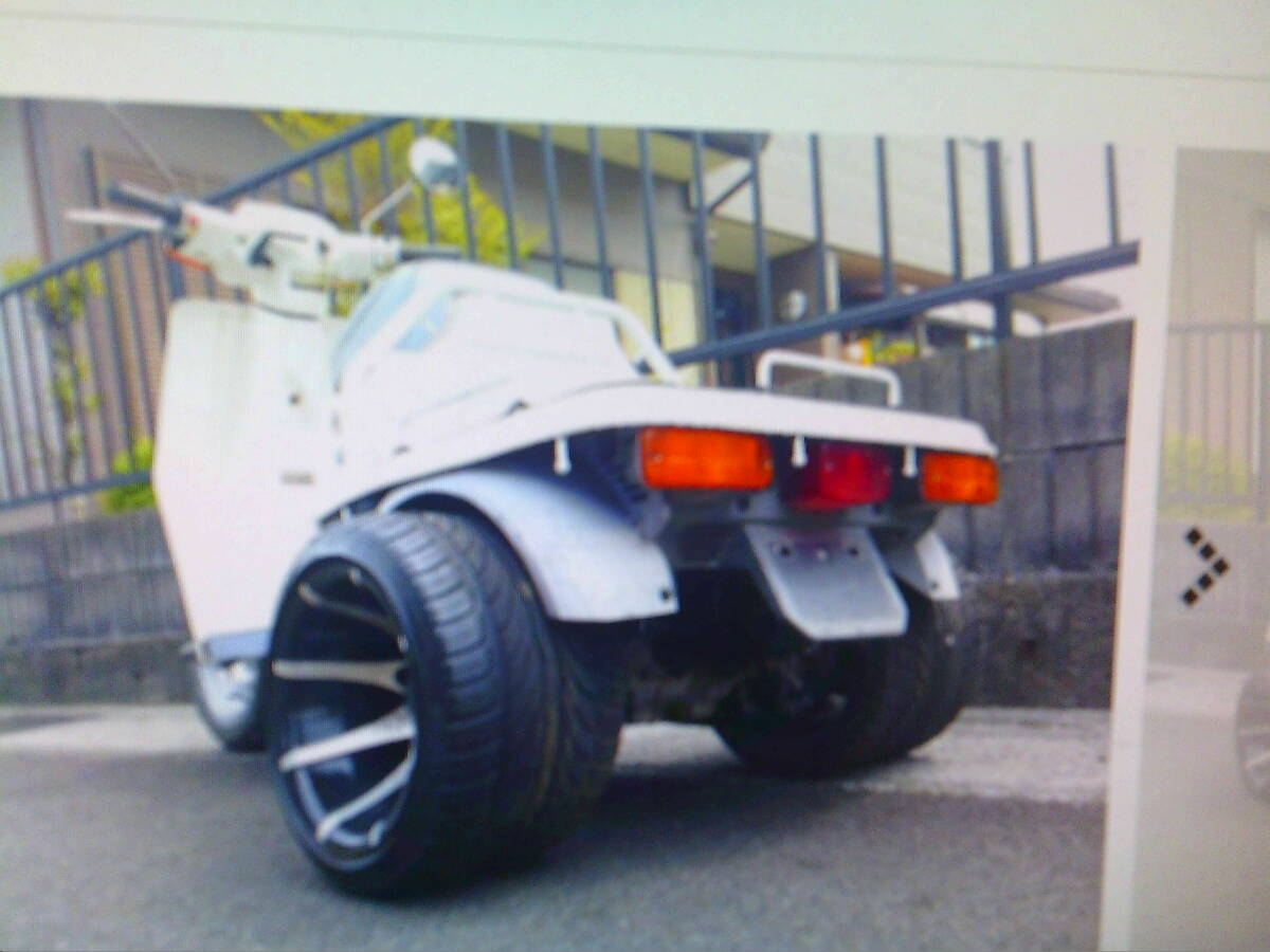 まにあ館本巣インタ-店絶版廃盤旧車ホンダ3輪 GYRO-UP改WIDEホイル/タイヤ ミニカー仕様 TA01-150~ 4819KM 趣味のバイク 整備済み拍卖