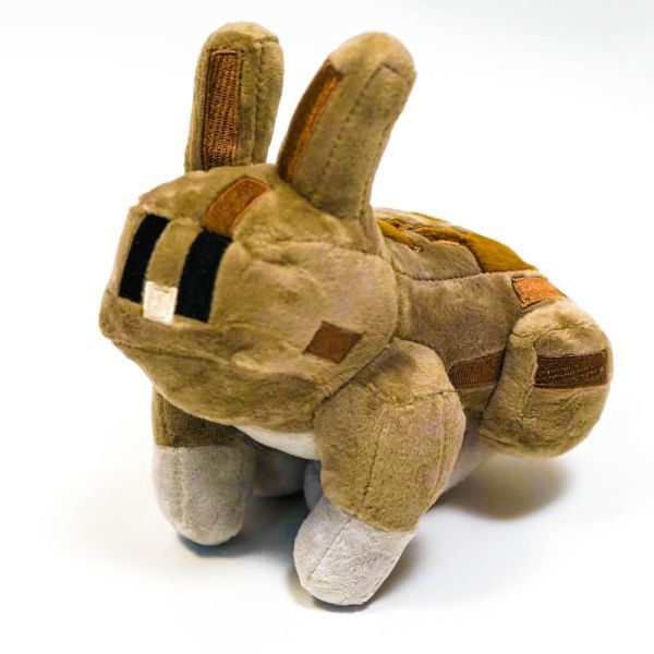 ぬいぐるみ ウサギ 茶色 18cm クッション マインクラフト マイクラ グッズ クリーパー拍卖